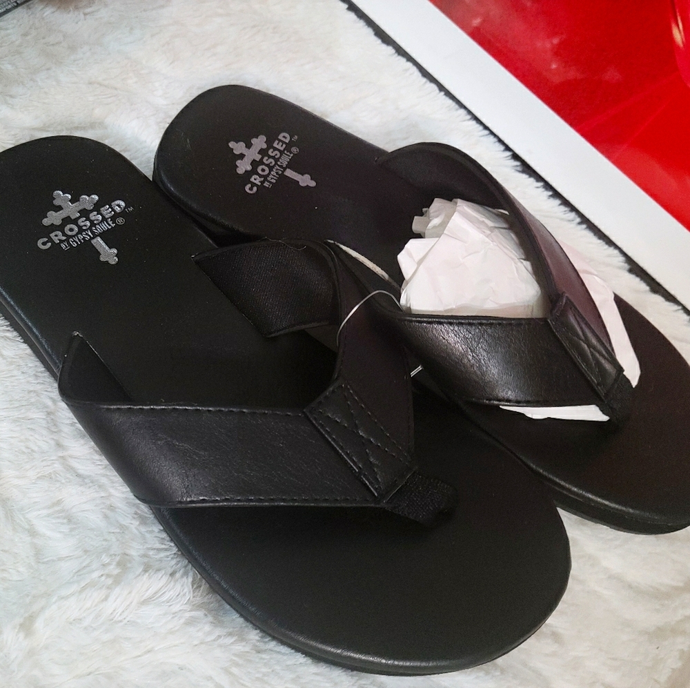 Gypsy Soule flip flops